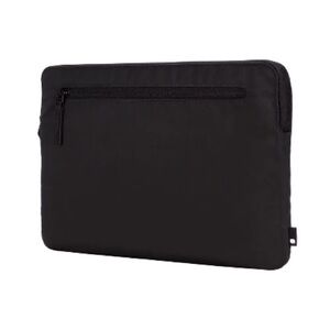 Black Travel Laptop Sleeve Organizer | Nylon Zip Pouch